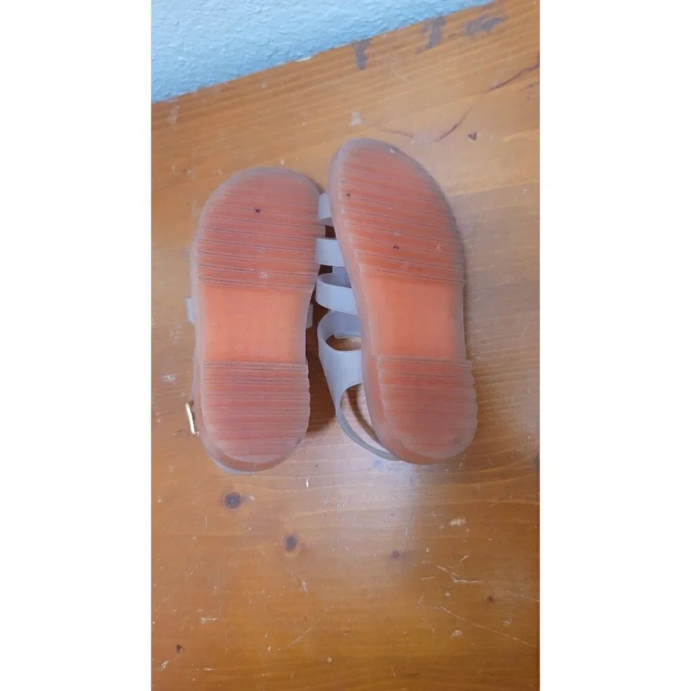 Mini Melissa Aranha Jelly Sandals Girls Size 9 Pink Coral Fisherman‎ Shoes